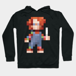 Chucky low-res pixelart Hoodie